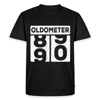 90e anniversaire 90 ans drôle 90e anniversaire - T-shirt Premium bio Homme - noir - Devant - Nico (187cm)