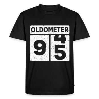 95th birthday 95 years funny 95th birthday - Men's Premium Organic T-Shirt - black - Front - Nico (187cm)