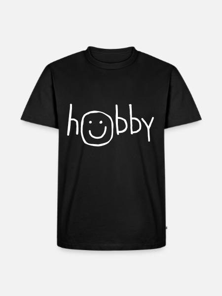 Hobby Smile Freizei Activity - Men's Premium Organic T-Shirt - black