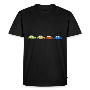 Car driving cars - Men's Premium Organic T-Shirt - black - Front - Nico (187cm)