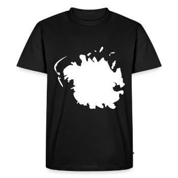 Micronesia map flag - Men's Premium Organic T-Shirt - black - Front - Nico (187cm)