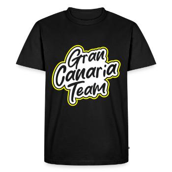 L’équipe de Gran Canaria - T-shirt Premium bio Homme - noir - Devant - Nico (187cm)
