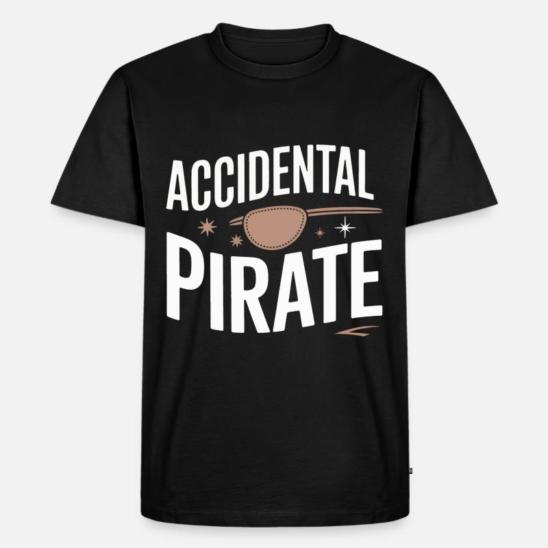 Amputation Behinderung - Männer Premium Bio T-Shirt - Schwarz