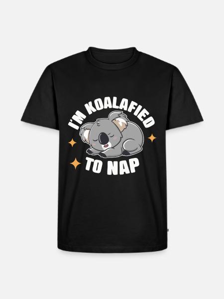 Koala Koala Koala Bear Animal - Men's Premium Organic T-Shirt - black