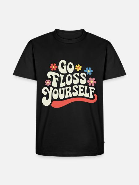 Dentist Dental Assistant Teeth - Men's Premium Organic T-Shirt - black