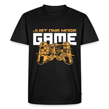 gamepad gamer - Men's Premium Organic T-Shirt - black - Front - Nico (187cm)