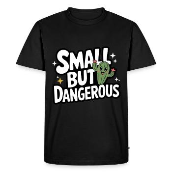Cactus Cactus Plante du désert - T-shirt Premium bio Homme - noir - Devant - Nico (187cm)