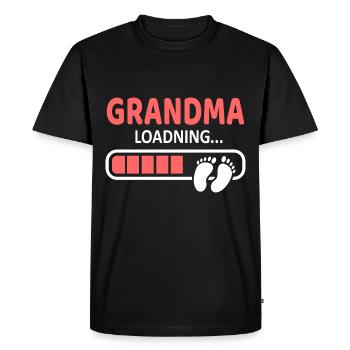 Granny - Men's Premium Organic T-Shirt - black - Front - Nico (187cm)