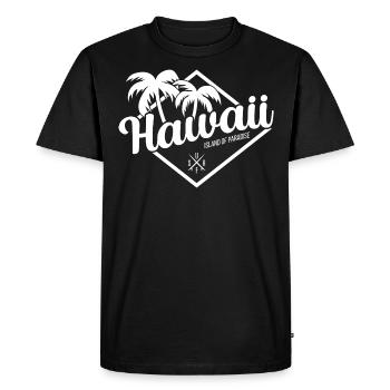 Hawaii Surf Paradise - T-shirt Premium bio Homme - noir - Devant - Nico (187cm)