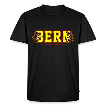 Bern - T-shirt Premium bio Homme - noir - Devant - Nico (187cm)