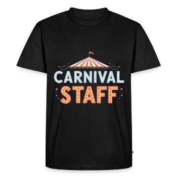 Cirque Carnaval Carnaval - T-shirt Premium bio Homme - noir - Devant - Nico (187cm)