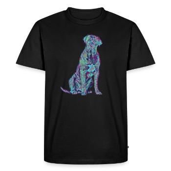 Cane Corso Awesome - Men's Premium Organic T-Shirt - black - Front - Nico (187cm)