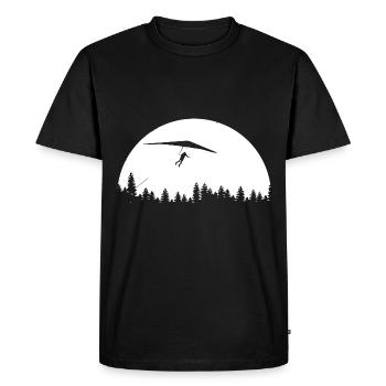 Parapente - (4) - T-shirt Premium bio Homme - noir - Devant - Nico (187cm)