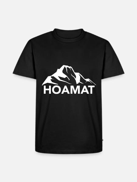 Hoamat - (6) - Männer Premium Bio T-Shirt - Schwarz