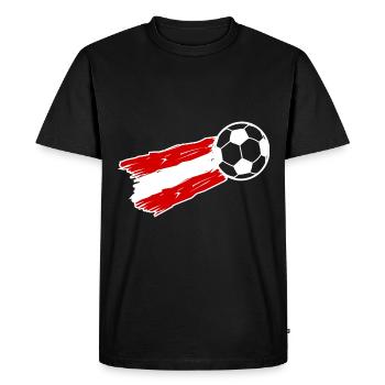 The Austrian Team - Men's Premium Organic T-Shirt - black - Front - Nico (187cm)