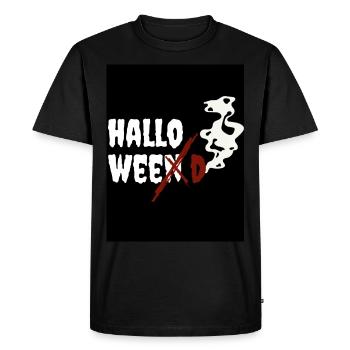 Halloween - Puff - T-shirt Premium bio Homme - noir - Devant - Nico (187cm)