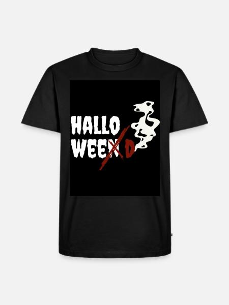 Halloween - Puff - T-shirt Premium bio Homme - noir
