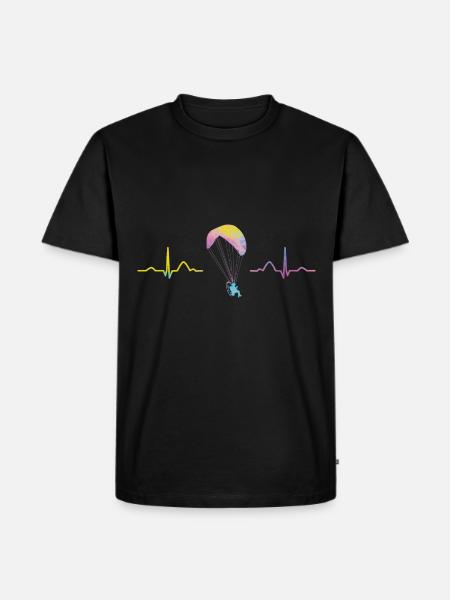 Parapente motorisé Paramoteur Paramoteur - T-shirt Premium bio Homme - noir