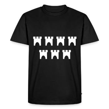 Fans de Transylvanie - T-shirt Premium bio Homme - noir - Devant - Nico (187cm)