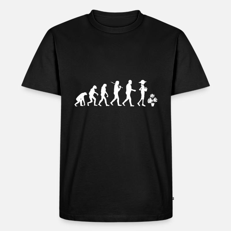 Evolutionary Gift Plants - Men's Premium Organic T-Shirt - black