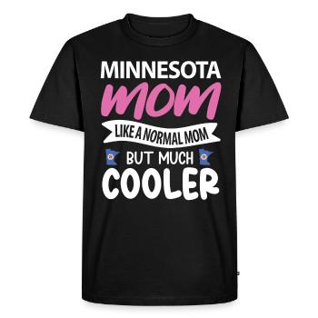 Fier cadeau du drapeau du Minnesota - T-shirt Premium bio Homme - noir - Devant - Nico (187cm)
