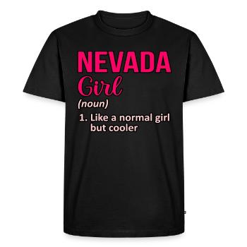 Cadeau de fille Cool Nevada - T-shirt Premium bio Homme - noir - Devant - Nico (187cm)