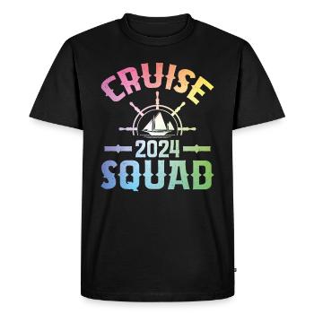 Groupe De Croisière 2024 - T-shirt Premium bio Homme - noir - Devant - Nico (187cm)