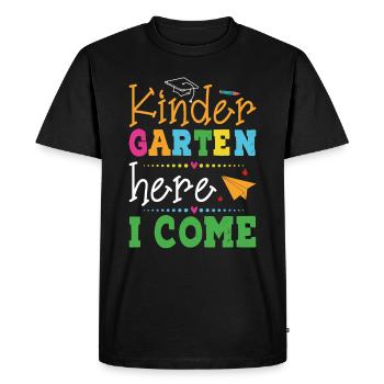 L'école Maternelle Me Voilà - T-shirt Premium bio Homme - noir - Devant - Nico (187cm)