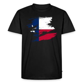 Texas resident gift - Men's Premium Organic T-Shirt - black - Front - Nico (187cm)