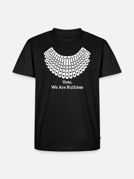 Vote We Are Ruthless - Men's Premium Organic T-Shirt - black