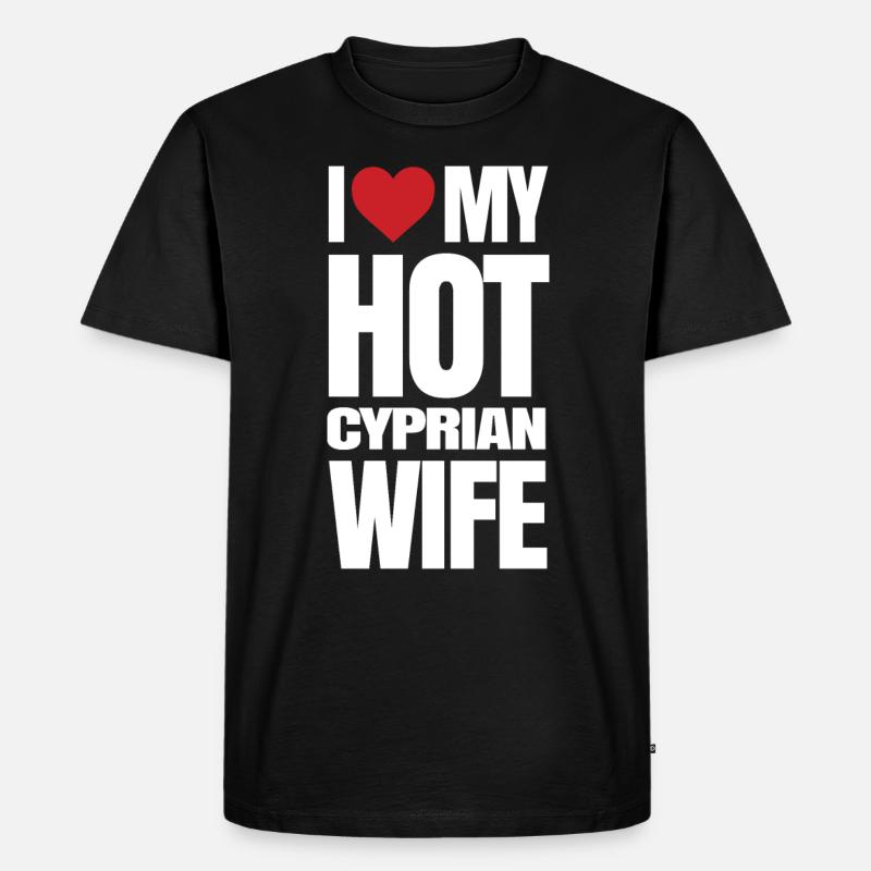 Zypern - Männer Premium Bio T-Shirt - Schwarz