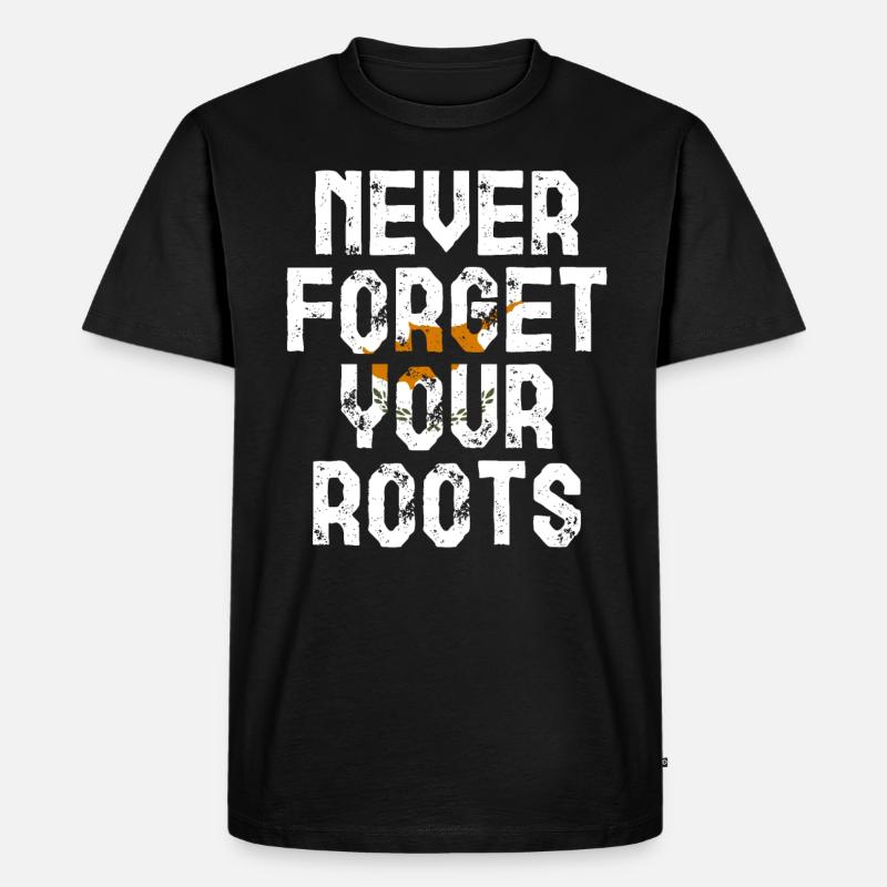 Zypern - Männer Premium Bio T-Shirt - Schwarz