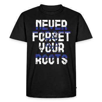 Chypre - T-shirt Premium bio Homme - noir - Devant - Nico (187cm)
