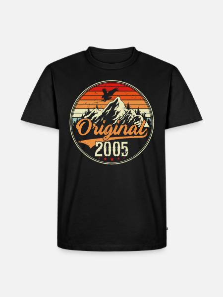 Original 2005 - Men's Premium Organic T-Shirt - black