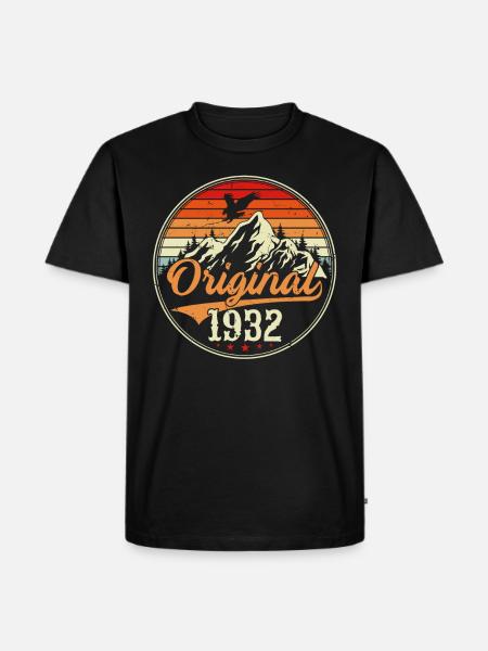 Original 1932 - T-shirt Premium bio Homme - noir