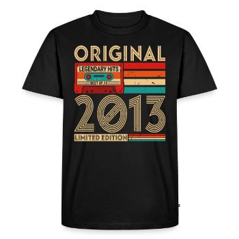 Succès Légendaires Originaux Le Meilleur De 2013 - T-shirt Premium bio Homme - noir - Devant - Nico (187cm)