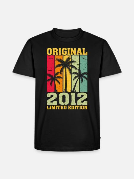 2012 Limited First Edition - Men's Premium Organic T-Shirt - black