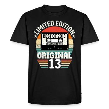 Édition Limitée Du Meilleur De L'original De 2013 - T-shirt Premium bio Homme - noir - Devant - Nico (187cm)