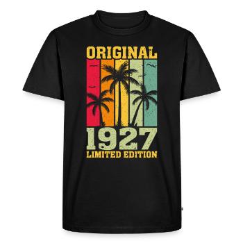 Édition Originale Limitée De 1927 - T-shirt Premium bio Homme - noir - Devant - Nico (187cm)