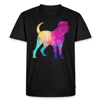 Mâtin - T-shirt Premium bio Homme - noir - Devant - Nico (187cm)