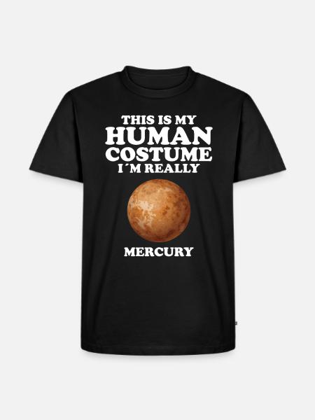 Mercury - Men's Premium Organic T-Shirt - black