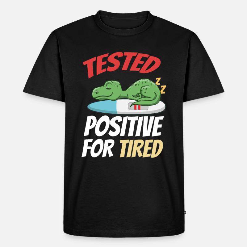 Schlafen Süß Geschenk - Männer Premium Bio T-Shirt - Schwarz
