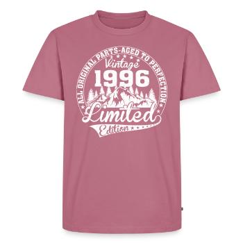 1996 - Men's Premium Organic T-Shirt - mauve - Front - Nico (187cm)