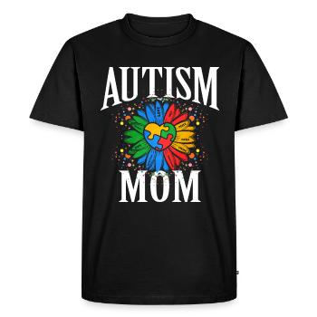 Autism Autism Gift - Men's Premium Organic T-Shirt - black - Front - Nico (187cm)