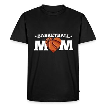 Basket-ball - T-shirt Premium bio Homme - noir - Devant - Nico (187cm)