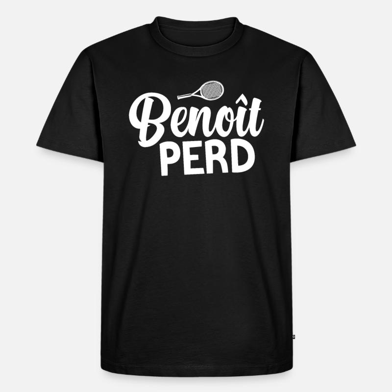 Benoit Perd - T-shirt Premium bio Homme - noir