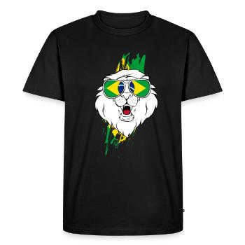 Brésil - T-shirt Premium bio Homme - noir - Devant - Nico (187cm)