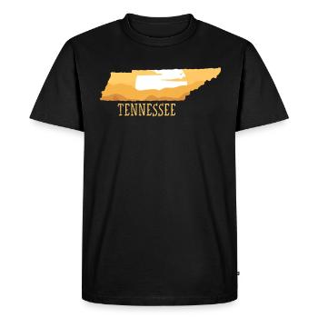 Tennessee - T-shirt Premium bio Homme - noir - Devant - Nico (187cm)