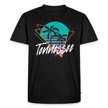 Tennessee - T-shirt Premium bio Homme - noir - Devant - Nico (187cm)