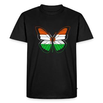 Niger - T-shirt Premium bio Homme - noir - Devant - Nico (187cm)